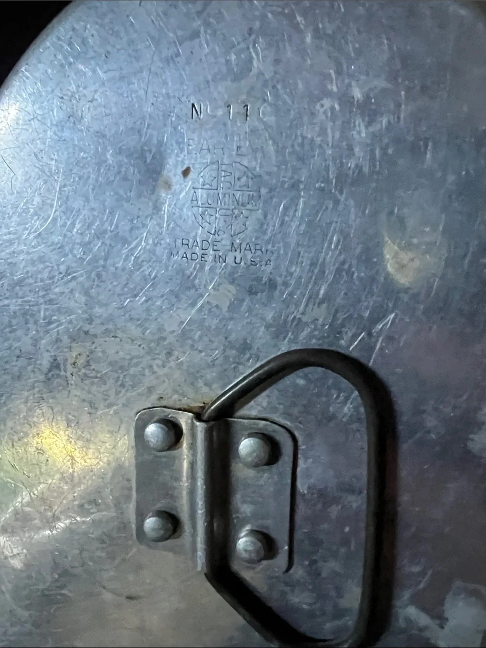Steamed pudding or bread pudding pan mid 20th century